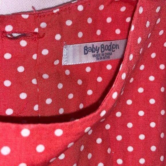 Baby boden goose dress sz 18/24 - Picture 3 of 4